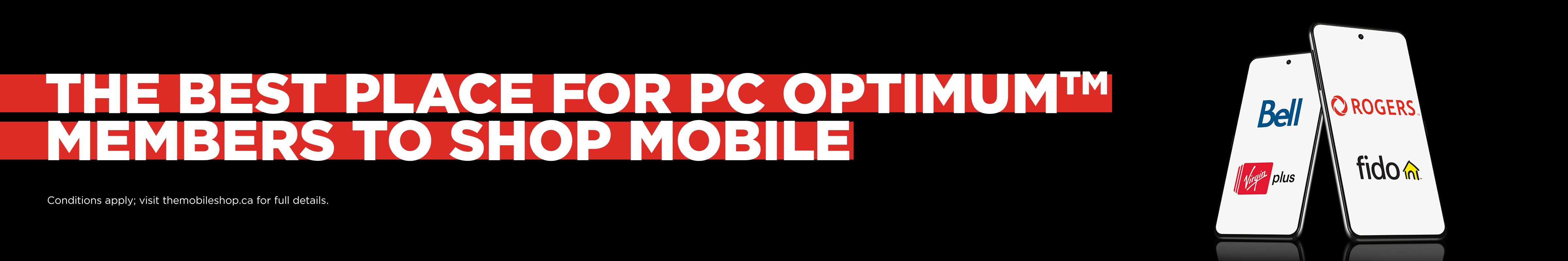 the best place for PC Optimum members shop mobile